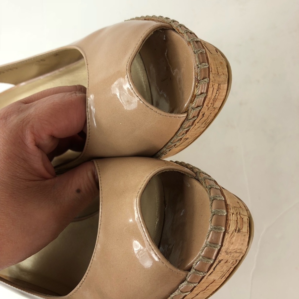 Stuart Weitzman Wedged sandals size 10 M (#7) - Picture 7 of 8